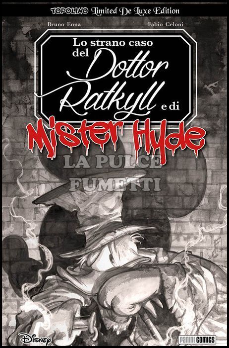 TOPOLINO LIMITED DE LUXE EDITION #     1 - LO STRANO CASO DEL DOTTOR RATKYLL E DI MISTER HYDE - 1A RISTAMPA VARIANT COVER